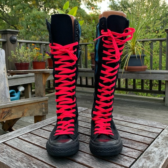 Converse Chuck Taylor All Star XXHi Neon Multicolor Colorful High Top Sneakers 6 - Picture 7 of 14